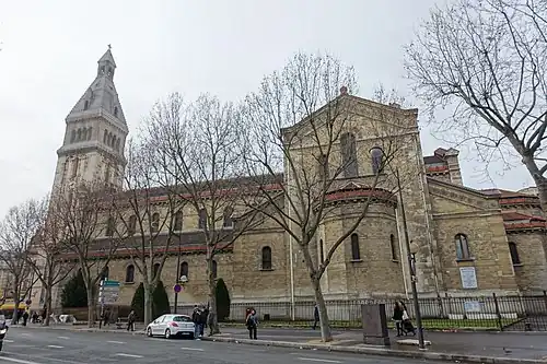 The nave and transept