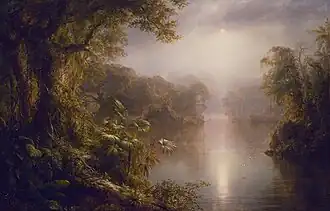 Frederic Edwin Church, Morning in The Tropics, (1877)