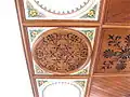 Elaborate Victorian ventilation system c 1880 at Plough Lane Chapel, Lion Street, Brecon.