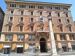 Building hosting the Embassy of Brazil to the Holy See in Rome