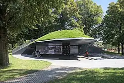 Erinnerungsort Olympia-Attentat at the Munich Olympic Park