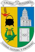 Official seal of Caldas, Antioquia