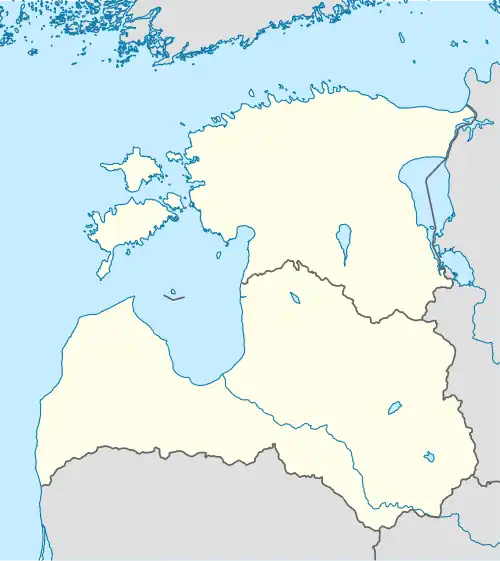 2022–23 Latvian–Estonian Basketball League is located in Estonia and Latvia