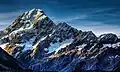 Low Peak of Mount Cook (left) and Nazomi (centred)