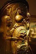 Detail of Monteleone chariot, Brufa.