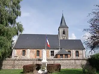 The church in Éturqueraye