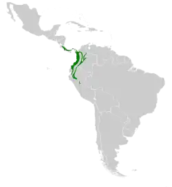 Map of range