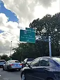 PR-18 south at exit 1C to PR-23 east in Hato Rey Norte barrio