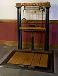 Fairbanks platform scale