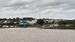 View from the river