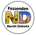 Official logo of Fessenden, North Dakota