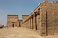 Eastern colonnade in the outer or the forecourt [37]