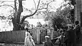 Filming on Hardy Street in Salem, October 1922