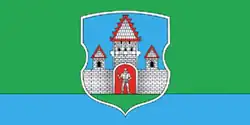 Flag of Čerykaŭ district/ Cherikov district