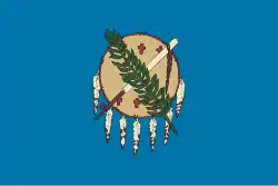 Flag of Oklahoma, (April 2, 1925 – 1941)