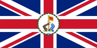 Flag of the governor of North Borneo (1948–1963).