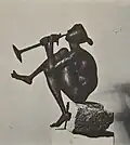 Flautista, bronze, 63 cm, 1970