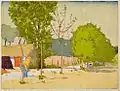Frank Fletcher, Trépied, 1910