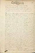 Scots College (Paris): foundation and statutes. Latin manuscript, 17th century (Bibliothèque de la Sorbonne, NuBIS)