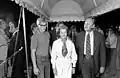 Ford arrives at the White House on September 5, 1975, around 10:50 pm (around 7:50 pm PDT)