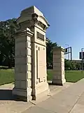 Former entrance from North Avenue