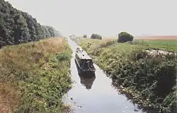 The Forty Foot Navigation in 1997. A new cut to bypass this shallow section may be constructed.