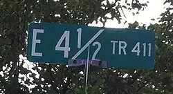 Four and a half street in Berwick, Pennsylvania