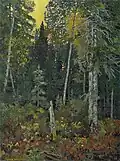 Frank Johnston. Sunset in the Bush, 1918