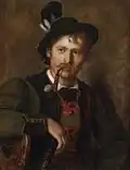 Portrait eines jungen Tirolers, 1897