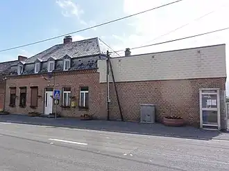 The town hall of Froidestrées