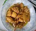 Gà kho gừng