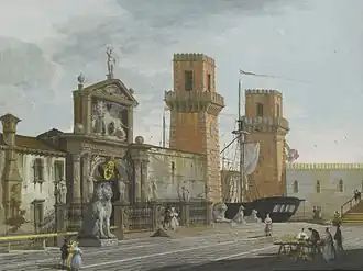 The Arsenale in Venice