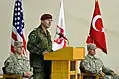 Volker Halbauer, the commander of the NATO-led Kosovo Forces, 2013