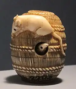 Mouse on barrel