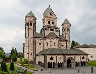 Maria Laach Abbey, Glees, Germany, unknown architect, 1093-1230[168]