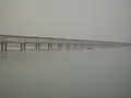 Stretch of Godavari Bridge. This is only the half of the bridge