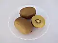 Actinidia chinensis var. chinensis gold kiwifruit variety