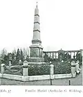 Grave site for the Haniel family