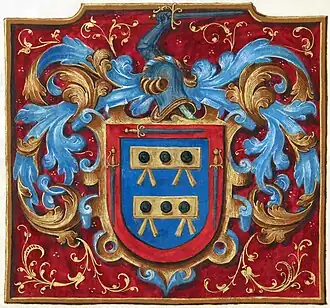 Image 5 Spanish heraldry Image: Royal Household of Spain; Restoration: Lise Broer A Grant of Arms by Philip II of Spain to Alonso de Mesa and Hernando de Mesa, signed 25 November 1566. In Spanish heraldry, coats of arms were granted based almost entirely on military service, which made it possible for commoners to join the ranks of the Spanish nobility. Also unique to Spain was that titles could be inherited through females and via illegitimacy. More selected pictures