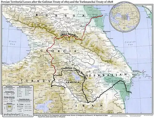 Losses by Persia