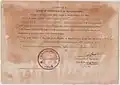 HDC Levi Henriques De Castro’ - Money lenders, Henzada, 12 March 1951