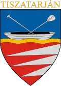 Coat of arms of Tiszatarján
