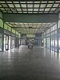 Interior of the hall (back)