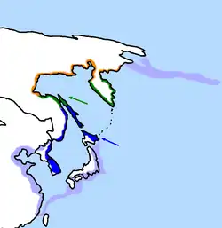 Map of range
