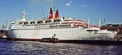 Hanseatic in Hamburg, June 1973