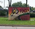 Harley-Davidson Motorcycle Factory Building electrical box with 1903 date