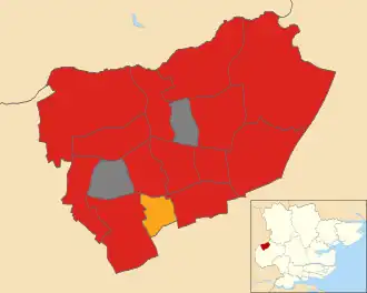 1990 results map