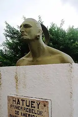 Image 34A monument to the Taíno chieftain Hatuey in Baracoa, Cuba (from History of Cuba)