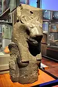 Head and upper body of the goddess Sekhmet, Egypt, 18th dynasty, reign of Amenhotep III, 1390-1352 BCE