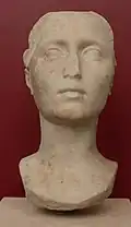 Portrait of a young woman
